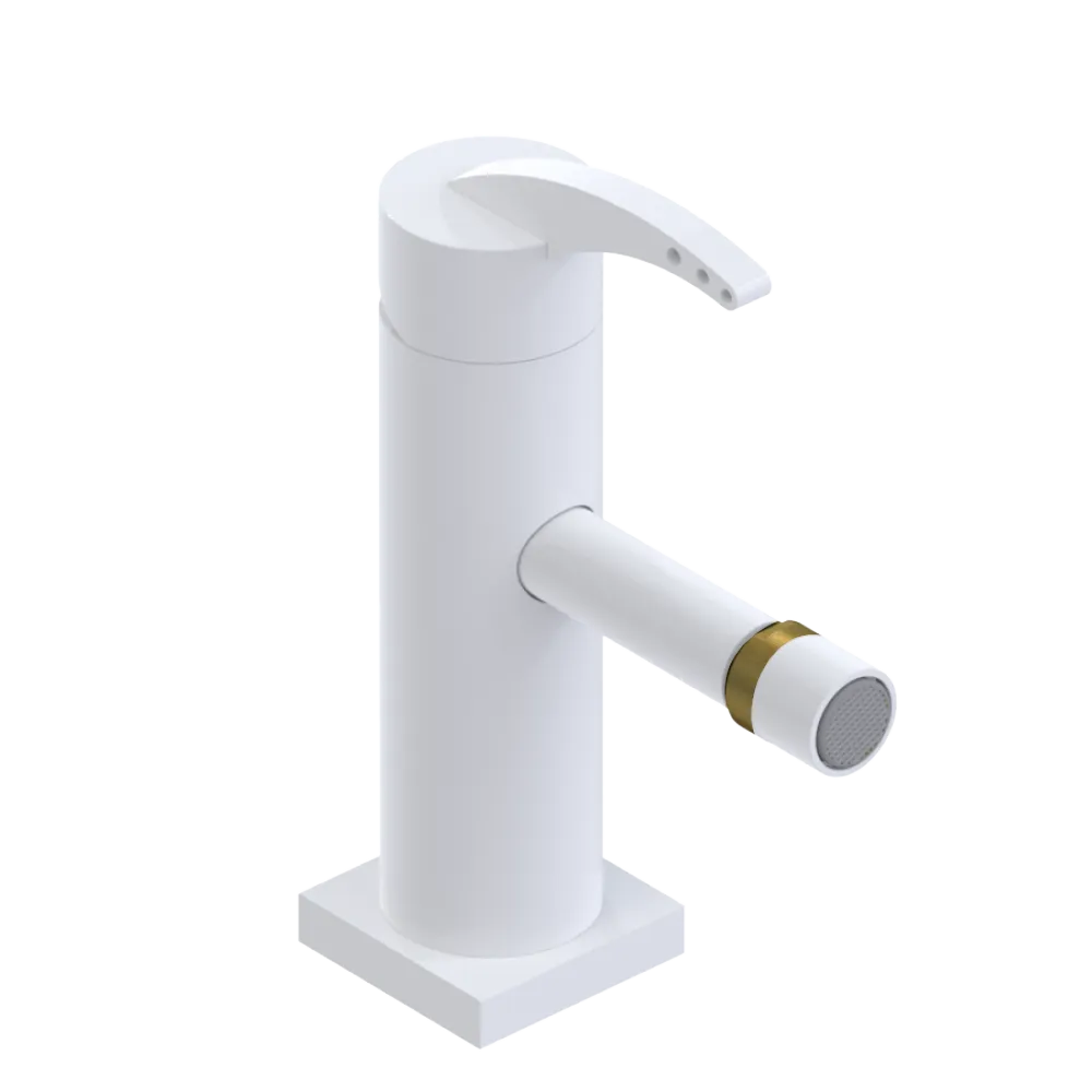 Rubinet Single Control Bidet Fitting (less drain) White