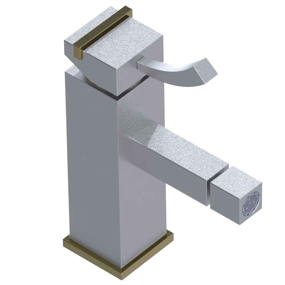 Rubinet Single Control Bidet Fitting (less drain) Satin Chrome