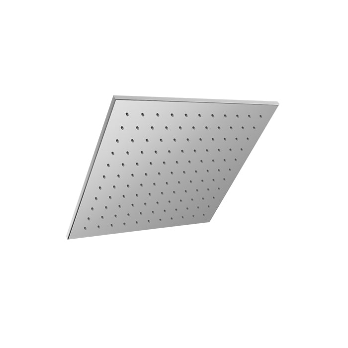 Baril Square 12" anti-limestone shower head