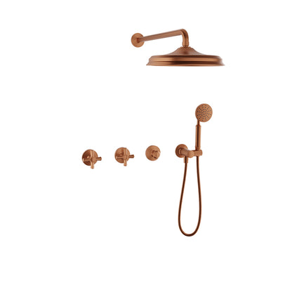 Baril Complete thermostatic shower kit
