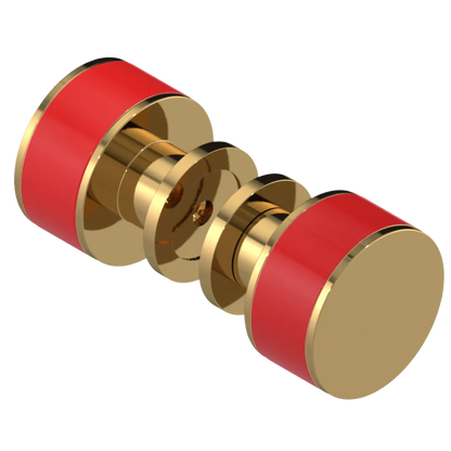 Rubinet Shower Door Knob (set) Gold