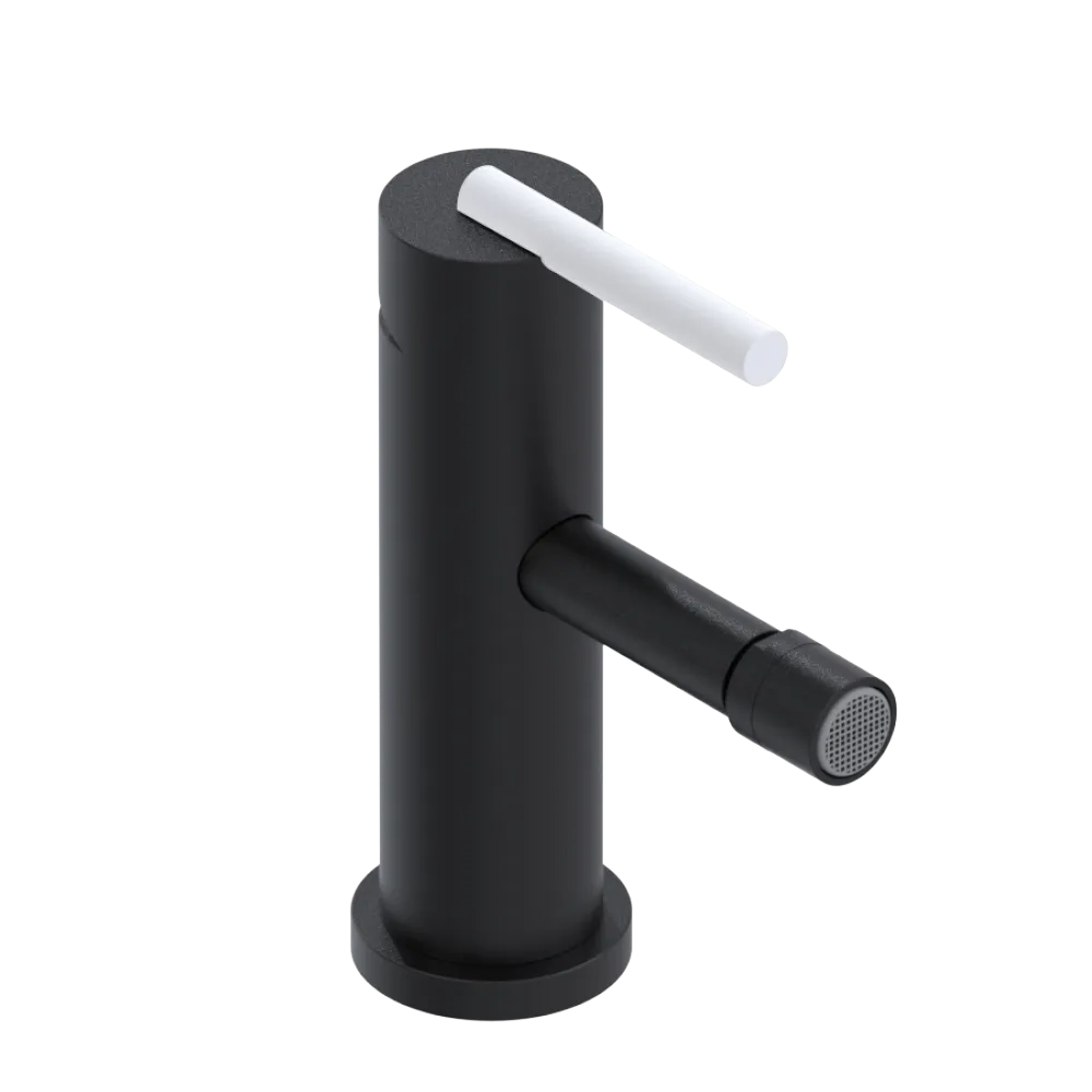 Rubinet Single Control Bidet Fitting (less drain) Matt Black