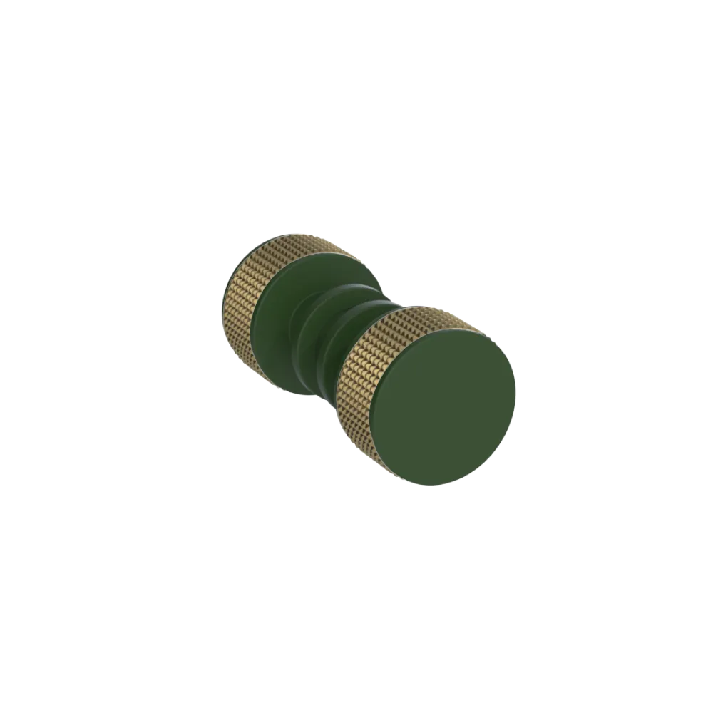Rubinet Shower Door Knob (set) Green Envy
