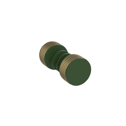 Rubinet Shower Door Knob (set) Green Envy