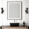 KALIA EFFECTLED-illuminated bathroom mirror - 30" x 38"