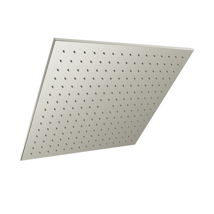 Baril Square 16" anti-limestone shower head