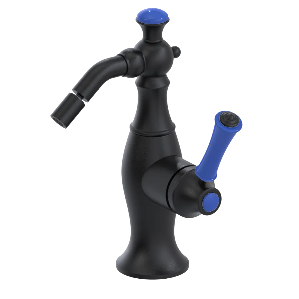Rubinet Single Control Bidet Fitting (less drain) Matt Black