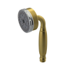 Rubinet 3 Function Hand Held Shower Only Antique Brass Matt