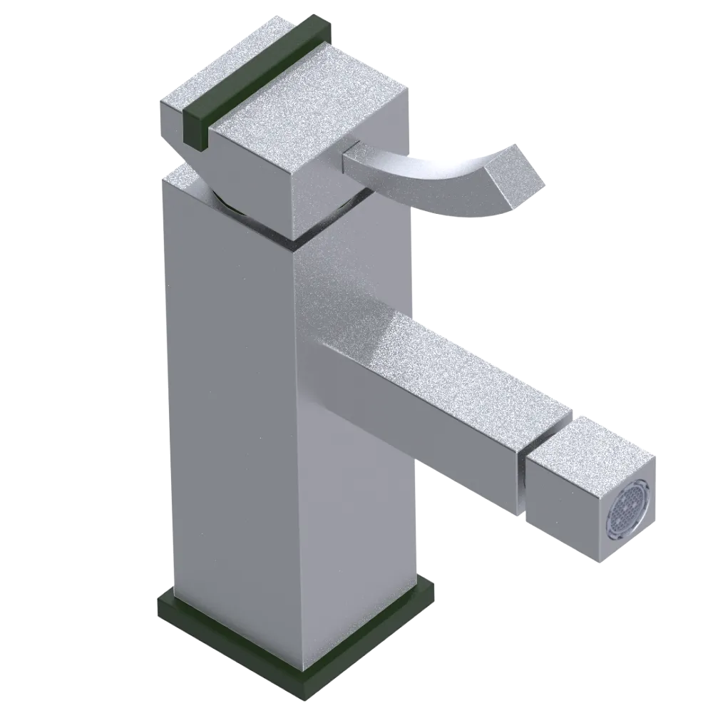 Rubinet Single Control Bidet Fitting (less drain) Satin Chrome