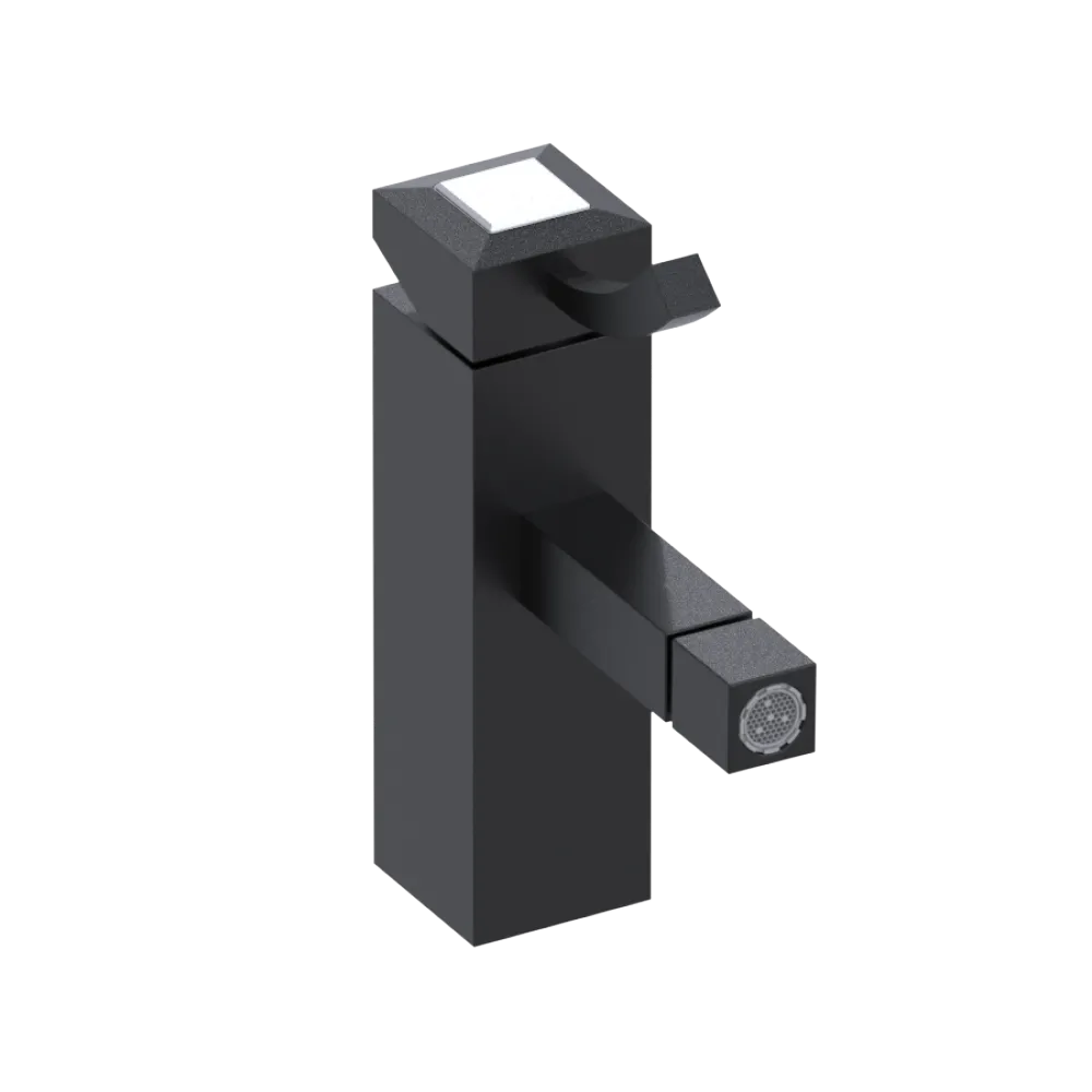 Rubinet Single Control Bidet Fitting (less drain) Matt Black