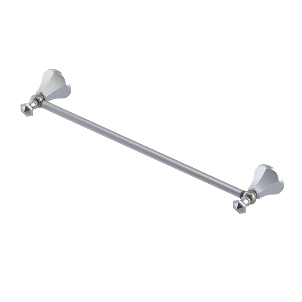 Rubinet Towel Bar 18" Satin Chrome