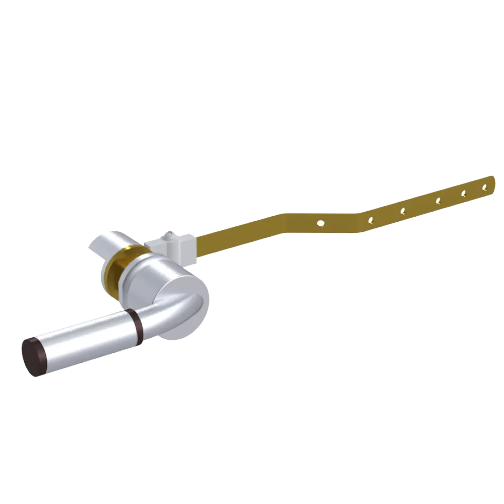 Rubinet Trip Levers Satin Chrome