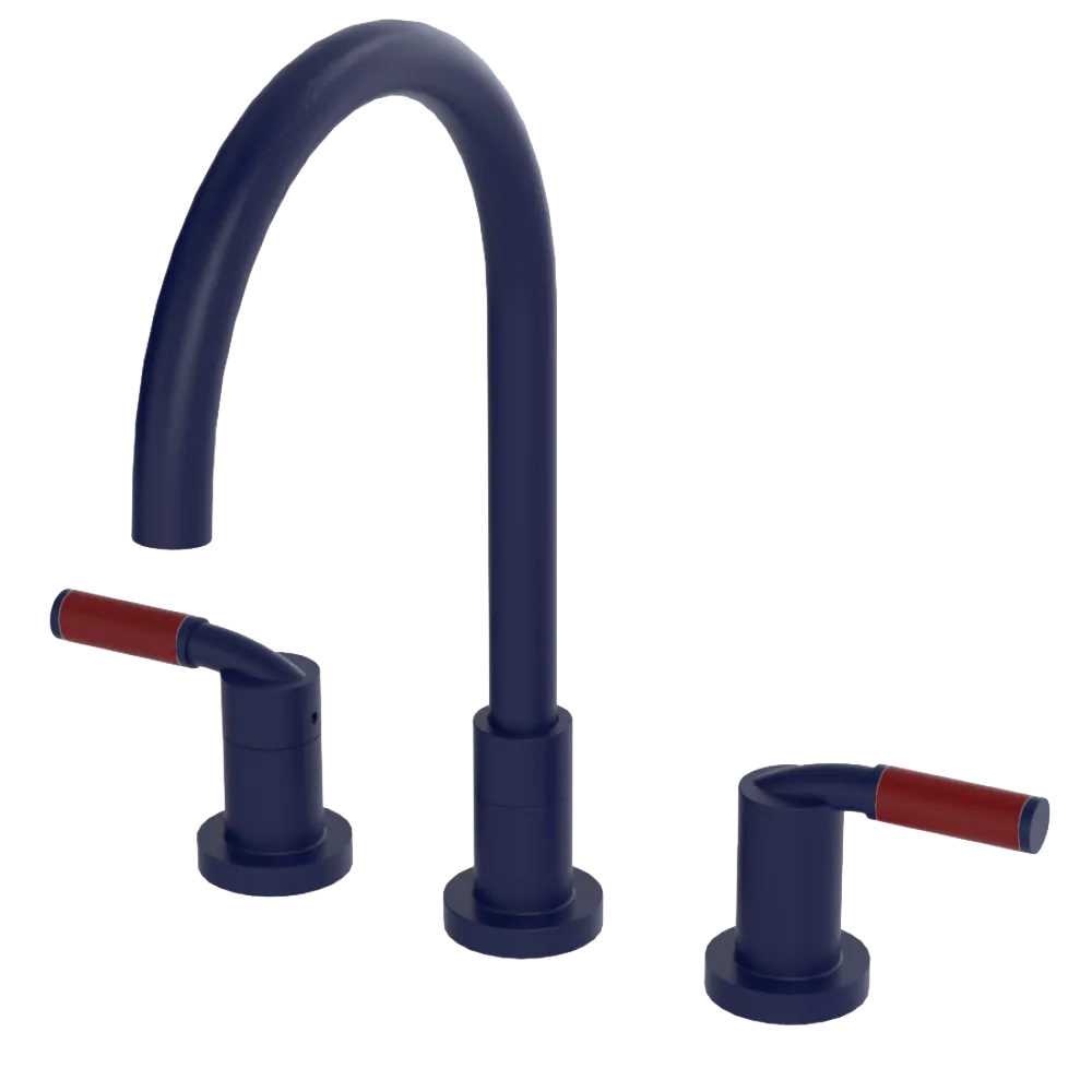 Rubinet Widespread Kitchen Set Midnight Blue