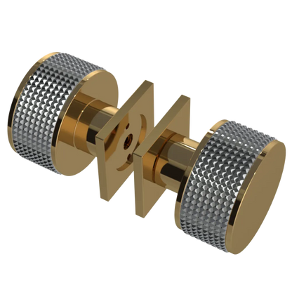 Rubinet Shower Door Knob (set) Gold