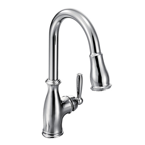 Moen Brantford One-Handle High Arc Pulldown Kitchen Faucet