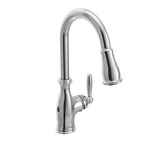 Moen Brantford MotionSense Wave One-Handle Pulldown Touchless Kitchen Faucet