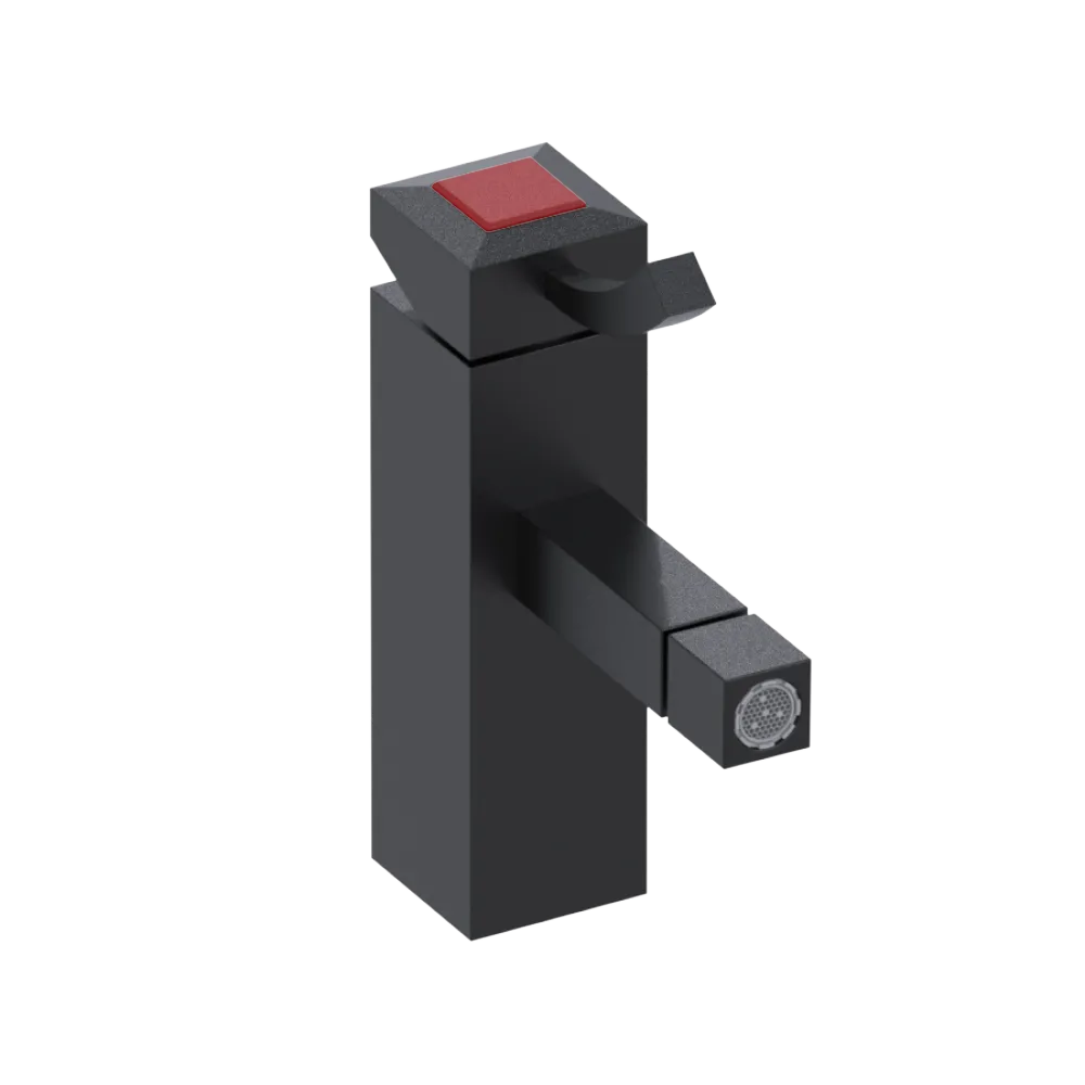 Rubinet Single Control Bidet Fitting (less drain) Matt Black