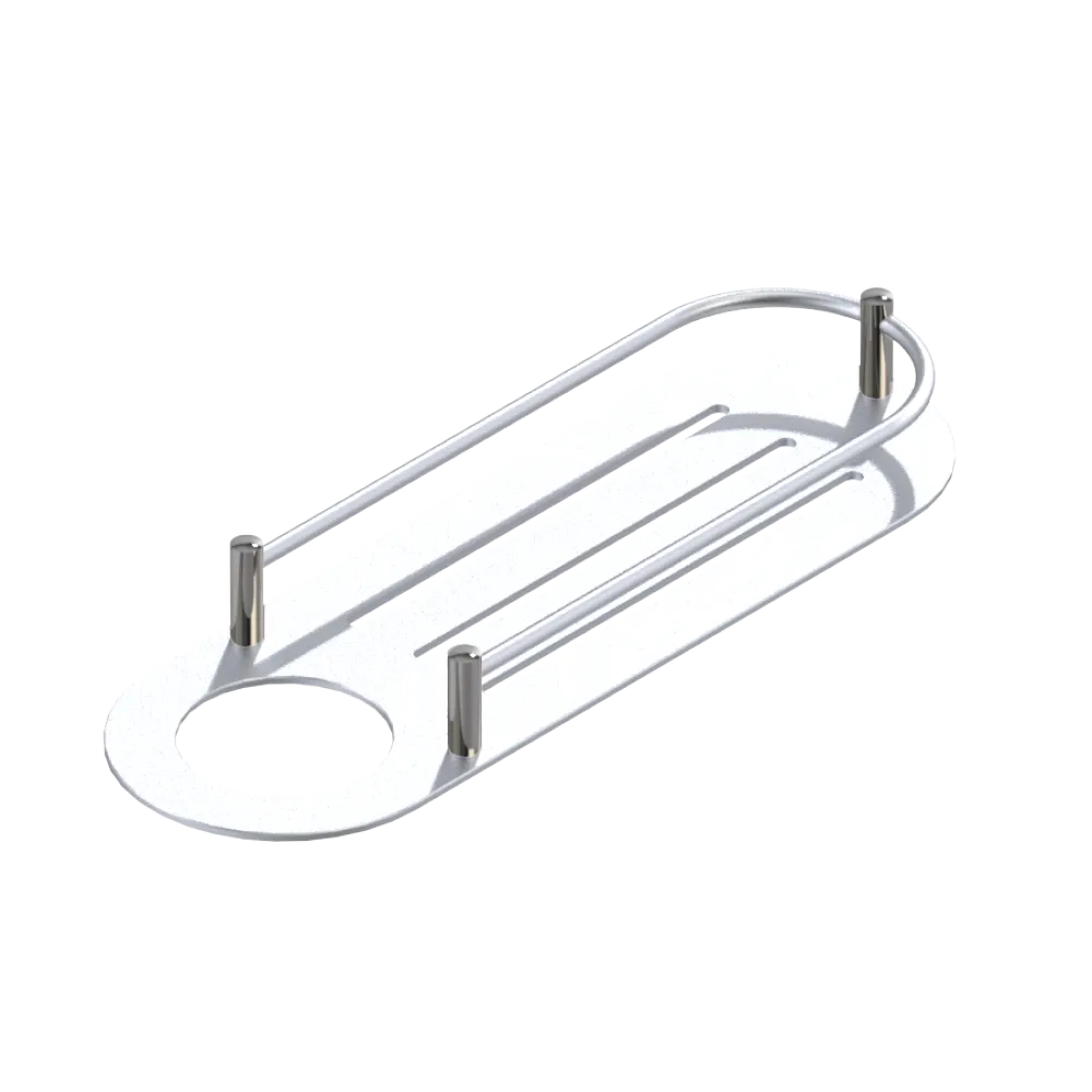 Rubinet Shelf Only Satin Chrome