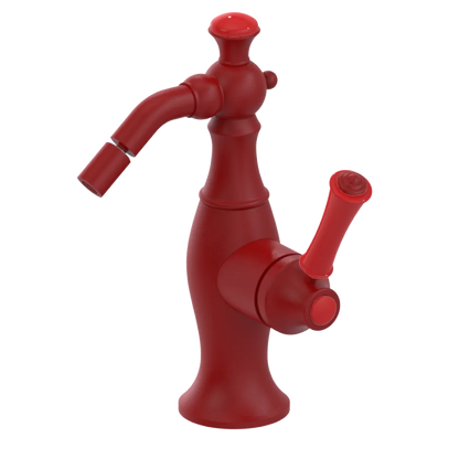 Rubinet Single Control Bidet Fitting (less drain) Maroon