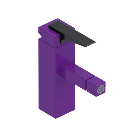 Rubinet Single Control Bidet Fitting (less drain) Purple Haze