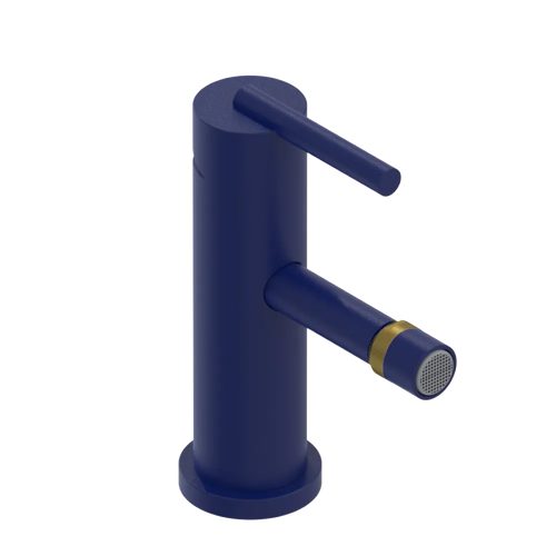 Rubinet Single Control Bidet Fitting (less drain) Midnight Blue