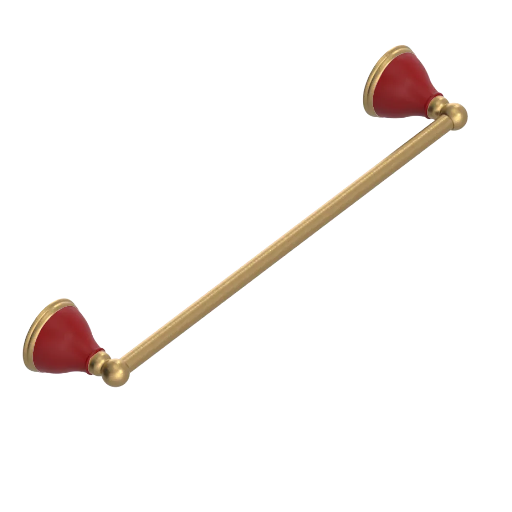 Rubinet Towel Bar 18" Satin Gold