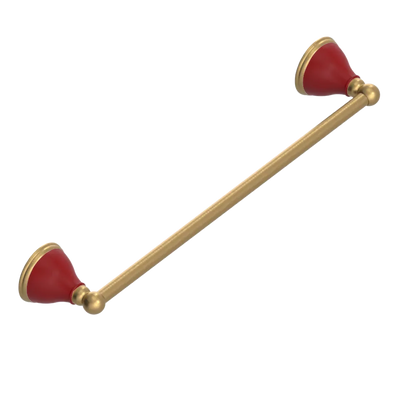 Rubinet Towel Bar 18" Satin Gold