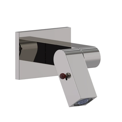 Rubinet Wall Mount Bidet & Foot Rinse with Dual Function Spray Polished Nickel