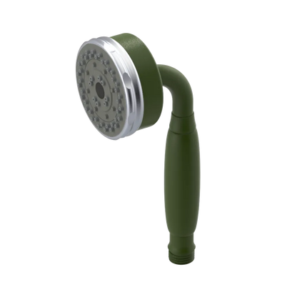 Rubinet 3 Function Hand Held Shower Only Green Envy