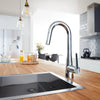 Grohe Zedra Single-Handle Pull Down Dual Spray Prep Faucet 6.6 L/Min - Golzar Home