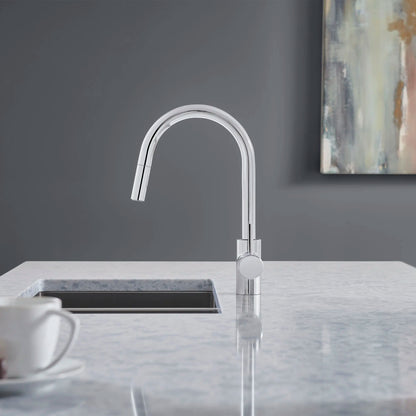 CONCETTO Single-Handle Pull Down Kitchen Faucet Dual Spray 5.7 L/mi