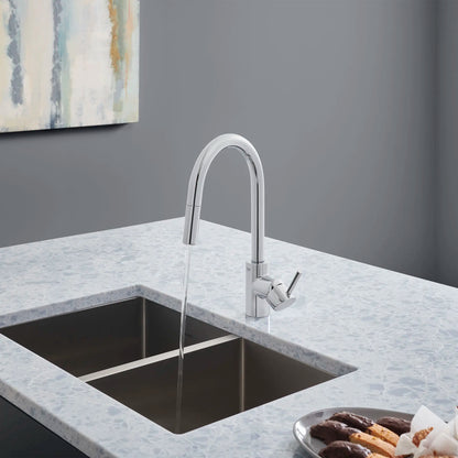 CONCETTO Single-Handle Pull Down Kitchen Faucet Dual Spray 5.7 L/mi