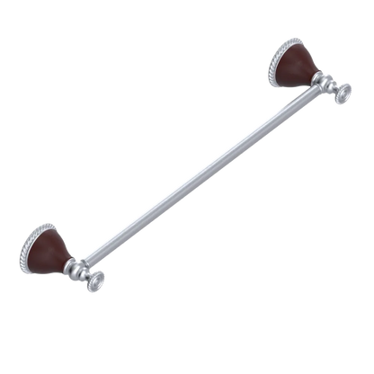 Rubinet Towel Bar 24" Satin Chrome