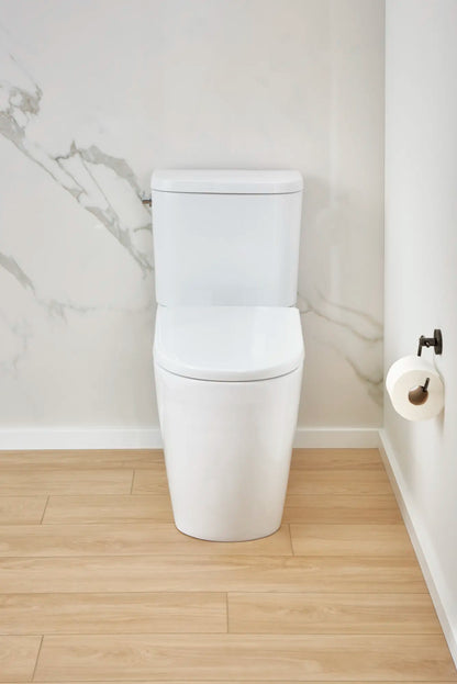 Essence Two-Piece Right Height Elongated Single Flush Toilet 1.28 Gpf