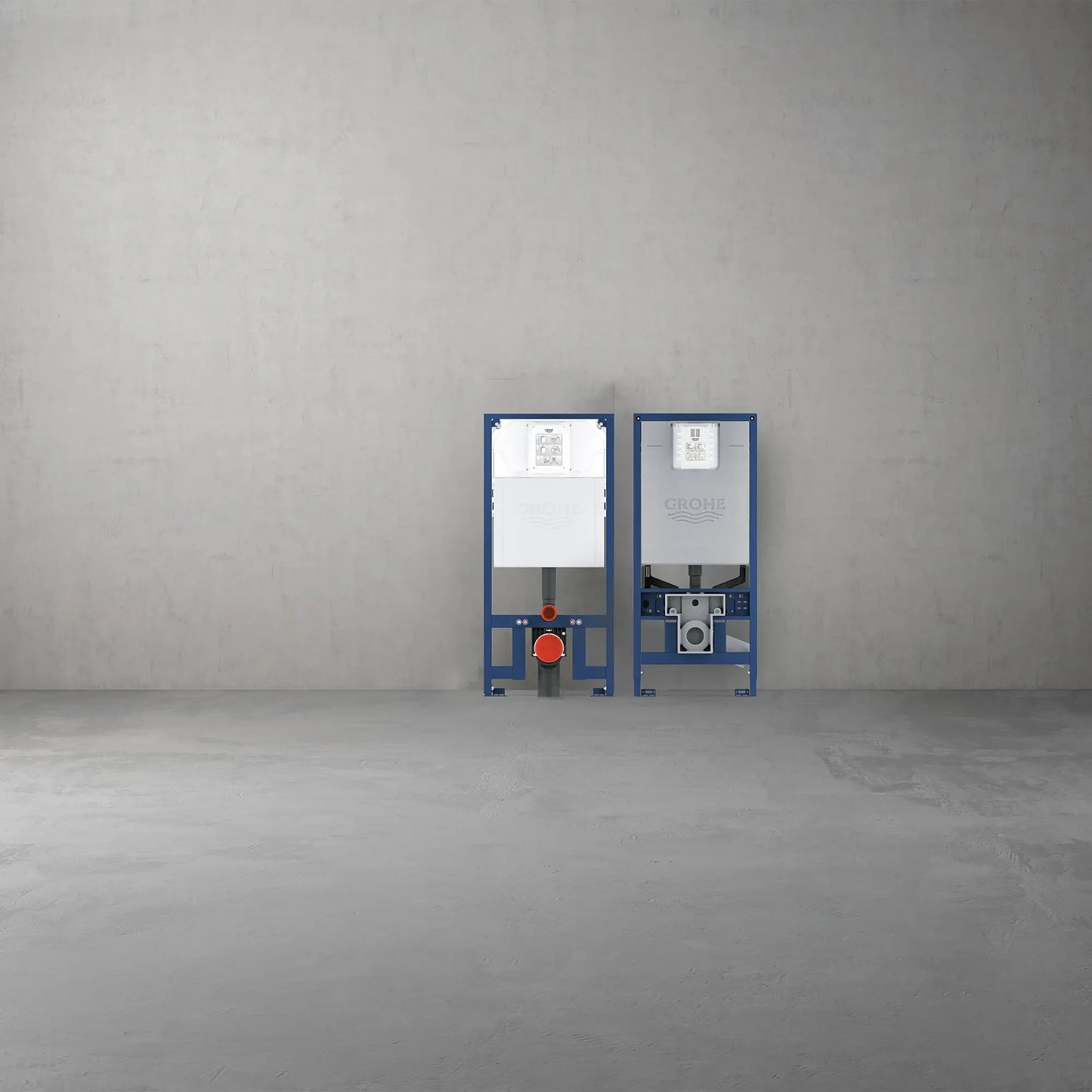 Grohe Rapid SL Slim 2��� x 4��� In-Wall Carrier for Toilet for Small Plush Plates