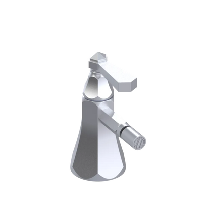 Rubinet Single Control Bidet Fitting (less drain) Satin Chrome