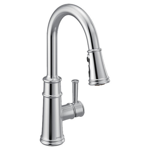 Moen Belfield One-Handle High Arc Pulldown Kitchen Faucet