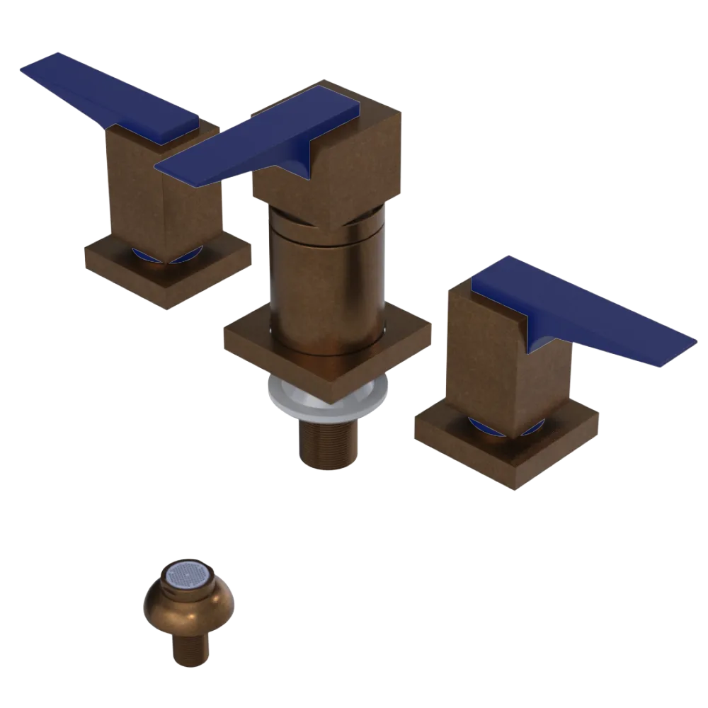 Rubinet Bidet Fitting with Spray, Diverter, and Vacuum Breaker (less drain) Oil Rubbed Bronze