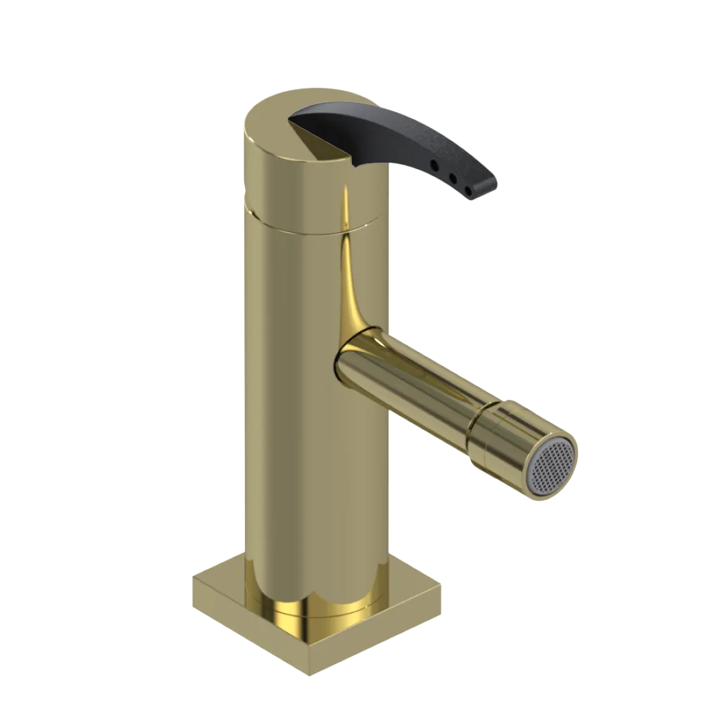 Rubinet Single Control Bidet Fitting (less drain) Gold