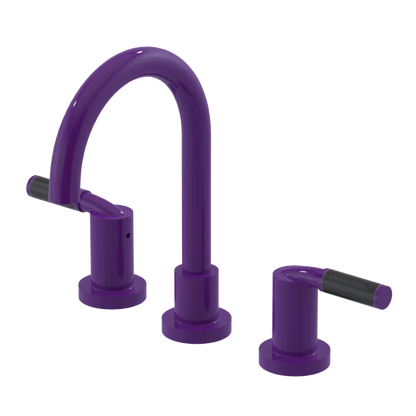 Rubinet Widespread Lav set (less drain) Purple Haze