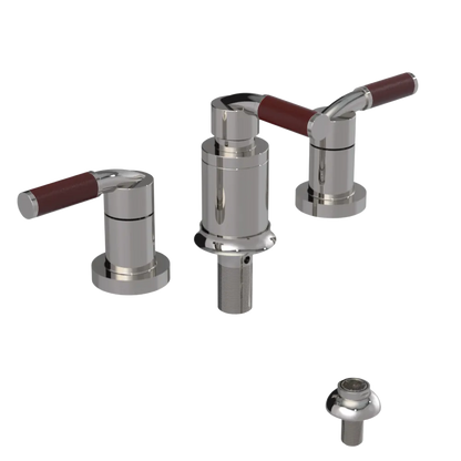 Rubinet Bidet Fitting with Spray, Diverter, and Vacuum Breaker (less drain) Polished Nickel