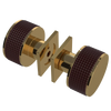 Rubinet Shower Door Knob (set) Gold