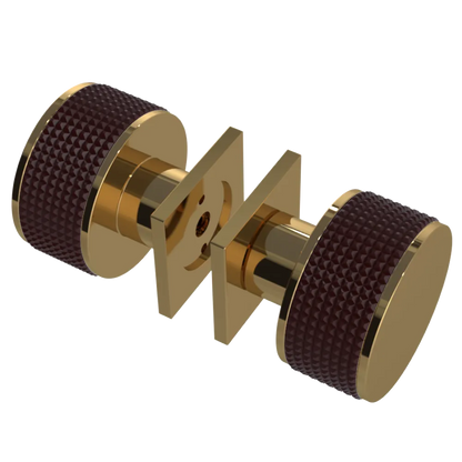 Rubinet Shower Door Knob (set) Gold