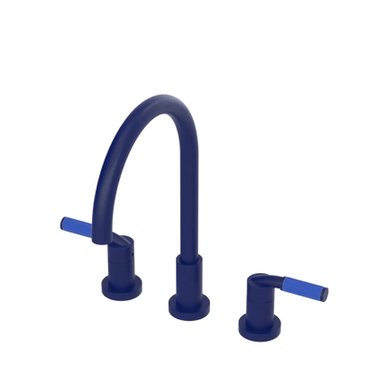 Rubinet Widespread Kitchen Set Midnight Blue