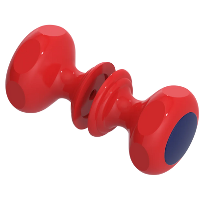 Rubinet Shower Door Knob (set) Red