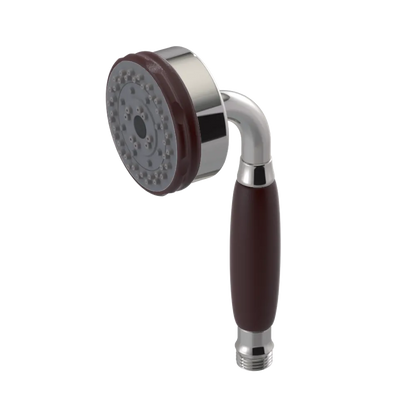 Rubinet 3 Function Hand Held Shower Only Polished Nickel