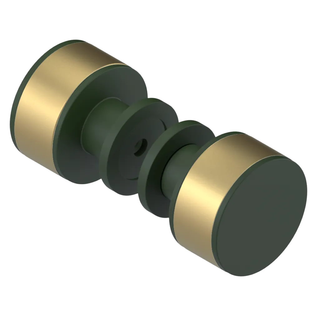 Rubinet Shower Door Knob (set) Green Envy