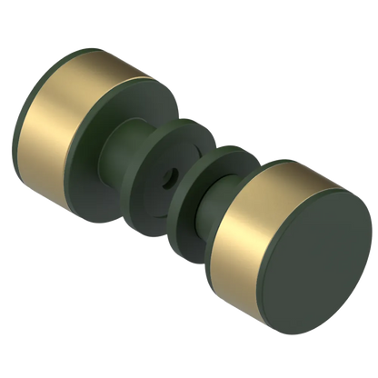 Rubinet Shower Door Knob (set) Green Envy