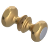 Rubinet Shower Door Knob (set) Satin Gold