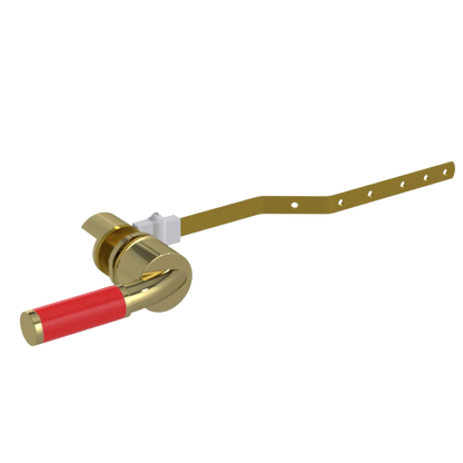 Rubinet Trip Levers Natural Brass